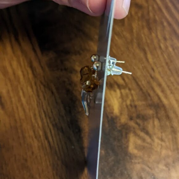 Turquoise Starfish Earrings - Picture 5 of 10